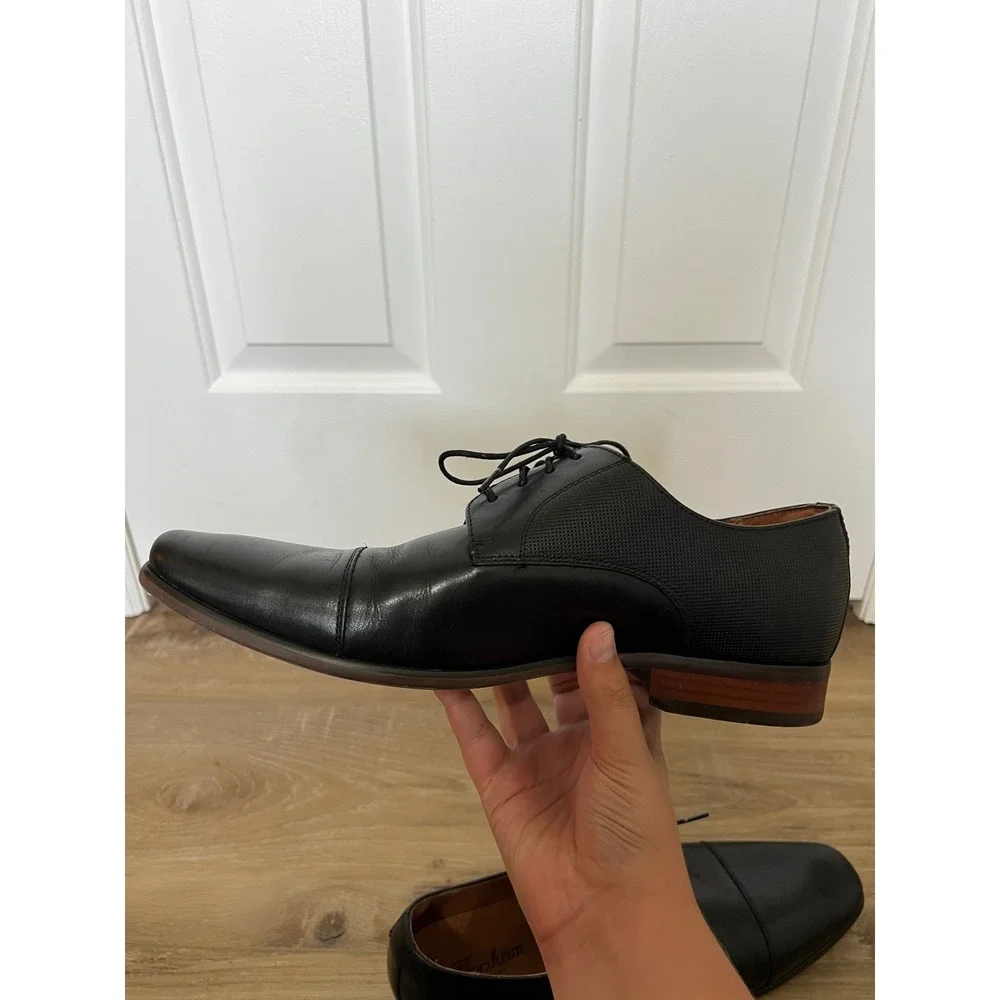 Florsheim leather cap